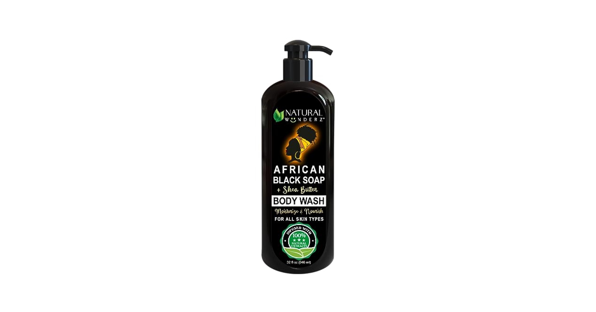 Amazon.com : Natural Wunderz Body Wash with African Black