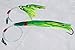 12" Green Machine Type Lemon Lime Daisy Chain Saltwater Fishing Lure Tuna Mahi Wahoo Marlin