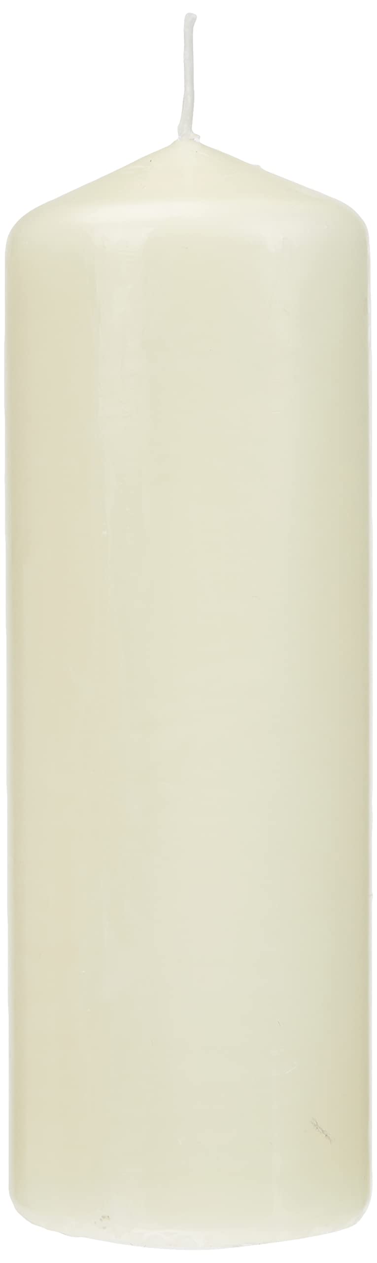 dawncandles.com Bolsius Ivory Pillar Candles 200 x 70 mm 78 Hours Burn Time (Box of 8)