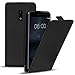 Produktbild Conie BF25567 Basic Flip Kompatibel mit Nokia 6, PU Leder Hülle Cover Klapphülle für Nokia 6 Tasche Schwarz