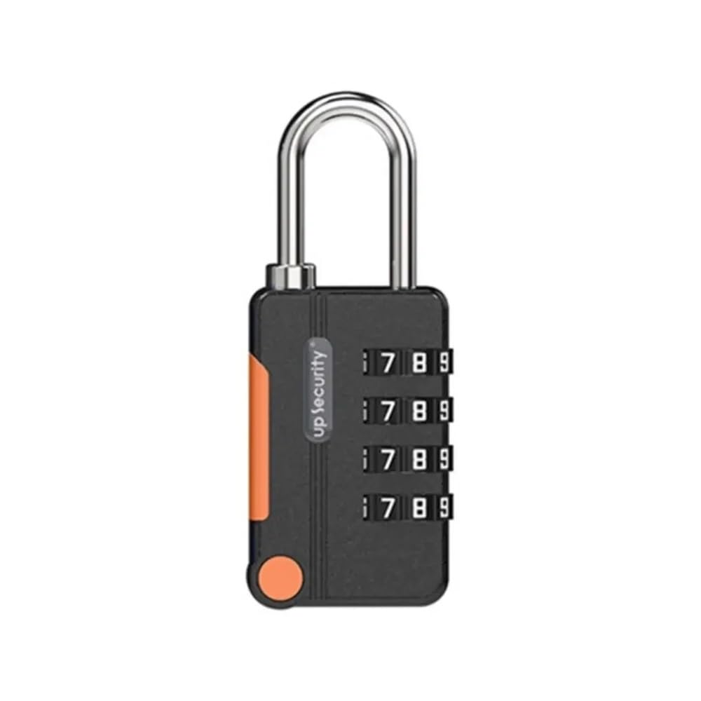 Gnyvzxplq Black Suitcase Locks, Keyless 4 Digit Combination Lock Theft Zinc Alloy Multicolor For Travel Luggage(Black)