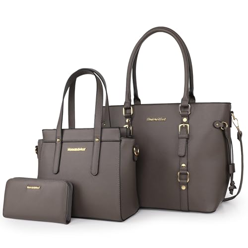 Image of Montana West 3PCS Purses for Women Tote Bag and Wallet Set Shoulder Satchel Handbags