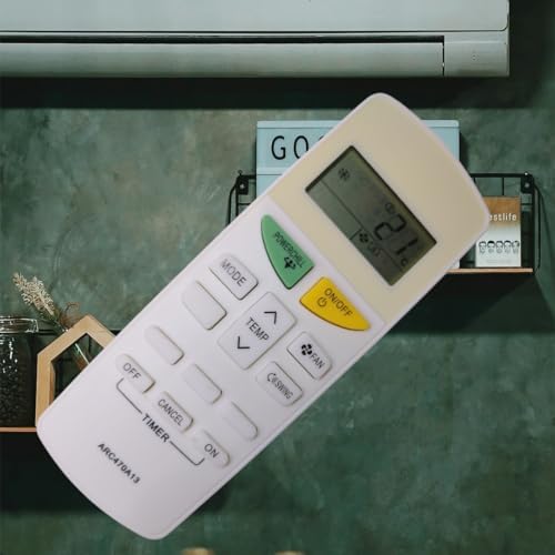 Image of AMAZOR All Ac Remote Control Compatible For Daikin Air Conditioner Remote (Arc47A13),White
