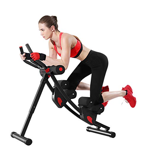 Fitlaya Fitness ab machine, ab workout equipment for home gym, Height Adjustable ab trainer, foldable fitness equipment. by Fitlaya Fitness - Used condition - US$111.01