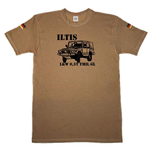 T-shirt Tropical Bundeswehr original sous-vêtement militaire beige véhicule Iltis KSK ISAF M