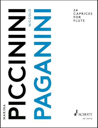 Paganini 24 Caprices For Flute