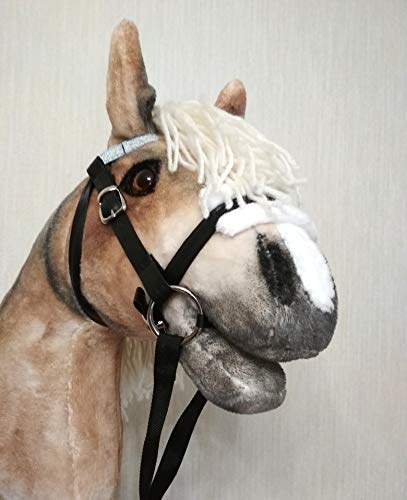 Stick hobby horse | Realistic Haflinger hobby horse for children | Hobbyhorse on stick - Thumbnail 3