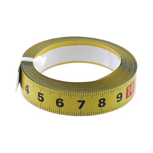 Cinta métrica | Adhesivo fuerte adherencia métrica,Cinta métrica autoadhesiva - para bancos, mesas, máquinas, encimeras, varillas, columnas, biseles, rieles en T