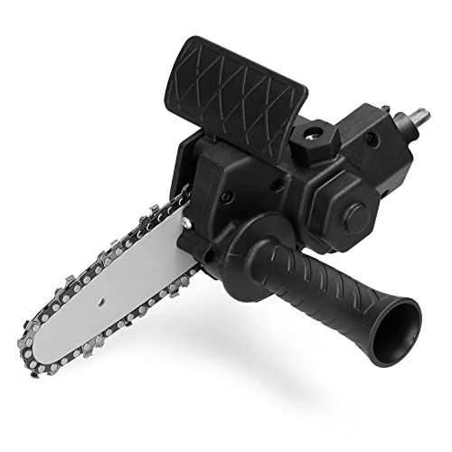 Weytoll 4 Inch Electric Drill Modified To Electric Chainsaw Drill Attachment, Drill Chainsaw Attachment Practical Modification Tool Set Woodworking Chainsaw For Drill #TOP7