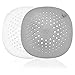 2PZ Filtro Capelli, Filtro per Lavello, Drain Hair Catcher con Ventosa, Silicone del Bagno Scarico a Pavimento Anti-intasamento, Hair Stopper Drain Protector Filter per Lavello,Doccia,Vasca e Bagno