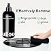 Record Weight Stabilizer with LED Ambient Lighting + 17oz/500ml Vinyl Record Cleaner Solution