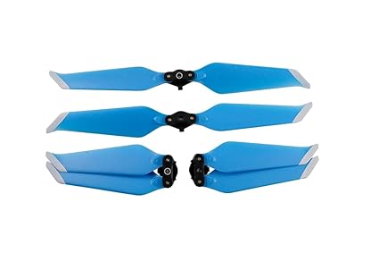 [Drone Accessories] 4Pcs 8743F Low-Noise Props for DJI Mavic 2 Pro Zoom Drone Quick-Release Blade Prop Wing Fans Spare Parts Mavic 2 Accessory Kits [Replacement] ( Color : Blue )