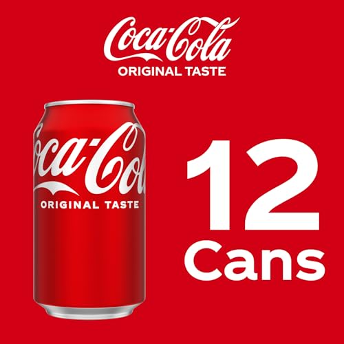 Image of Coca-Cola Fridge Pack Soda Soft Drink, 12 fl oz Cans, 12 Pack - Classic Cola Soda Cans