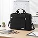 Ferkurn Laptop Bag Case for Women Men, Messenger Briefcase Computer Bag with Shoulder Compatible with Macbook Pro/Air, XPS Latitude, HP Pavilion, ASUS, Acer, Samsung, Black, 17 17.3 Inch
