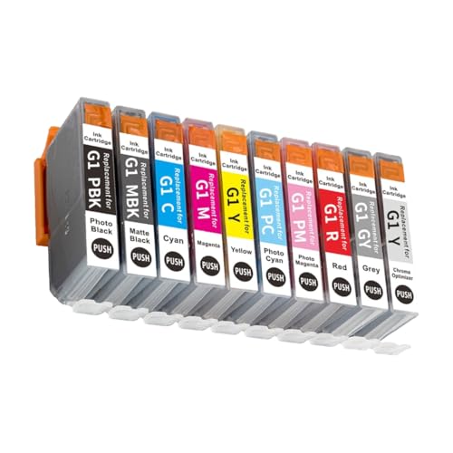 Cartouche PFI-G1MBK PFI-G1PBK pour imprimante jet d'encre imagePROGRAF Pro-G1