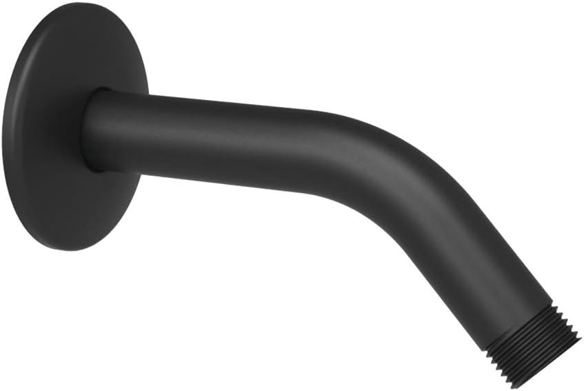 Kingston Brass K206M0 Showerscape Shower Arm, Matte Black 5.75 x 1.93 x 5.75