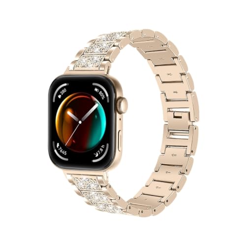Pulsera metal mujer para Huawei Watch Fit 5 y Fit 3 elegante correa de acero inoxidable 2