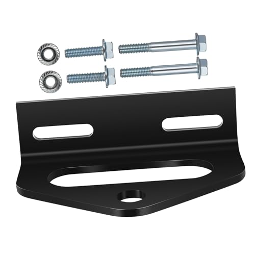 Attelage tondeuse zéro rayon en fer forgé durable et fixation stable