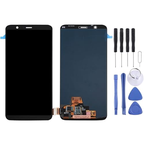 LCD�t����� For OnePlus 5T�f�W�^�C�U�[�t���A�Z���u���I���W�i��LCD��ʁi���j