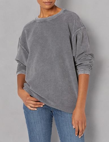 Image of Charles River Apparel Unisex Camden Crew Neck Sweatshirt, Men's & Women's Relaxed Pullove