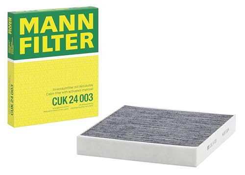 MANN-FILTER Cuk 24 003 Filtro Aria Cabina - Filtro Antipolline Con Carbonio Attivato - Per Autovetture + Veicoli Commeriali-image
