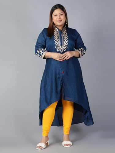 Image of Plus Size Churidar Leggings for Women