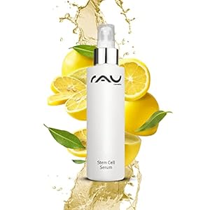 RAU Stem Cell Serum (3.38 Fl oz) – Anti- aging concentrate with plant stem cells, vitamin a, panthenol, citric acid, citrose, jioagulan, sea man litter – against wrinkles in mature skin