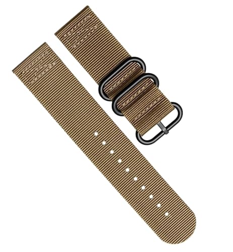 Bracelet en toile nylon 24mm idéal pour la randonnée et le sport outdoor PRG-650 GA2000