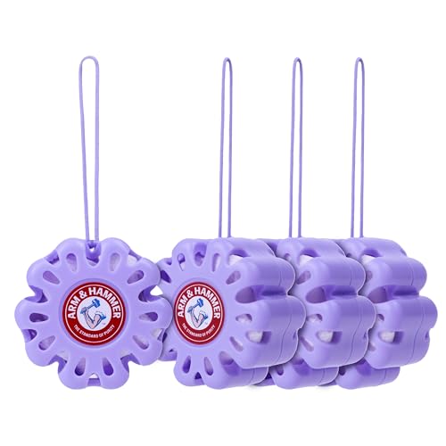 Arm & Hammer OdorBusterz ShapeMATE™, Lavender Flower, 4 Count – Decorative Odor Eliminator for Small Spaces - image 1
