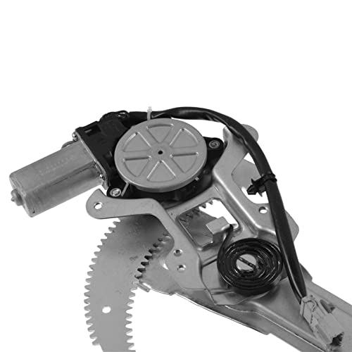 Image of TRQ Front Left Power Window Regulator & Motor Assembly Drivers Side Compatible with 1992-1995 Honda Civic HO1350104 HO1351104
