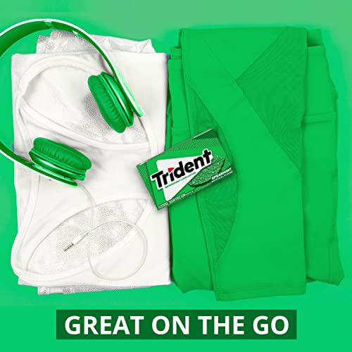 Image of Trident Spearmint Sugar Free Gum, 14 Pieces
