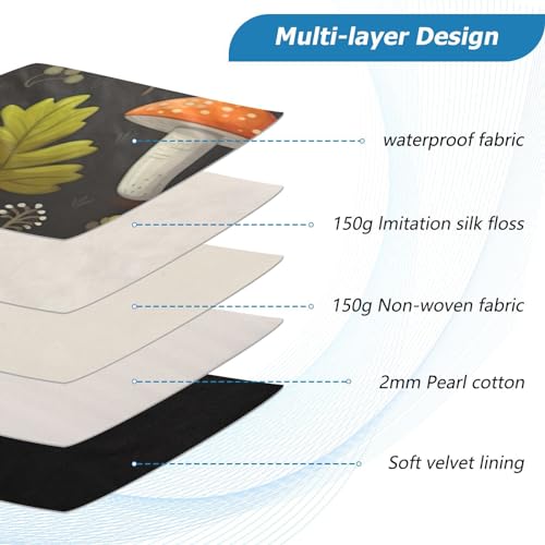 Funda para portátil de 13-14 pulgadas con protección y tela impermeable miniatura 4