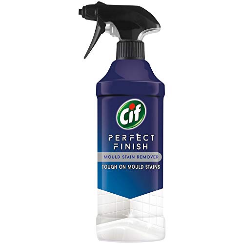 Cif - Spray detergente specialistico per la pulizia e il disinfettante, elimina il 99,9% dei batteri per una casa pulita e igienica, cucina e bagno, confezione grande (435 ml)