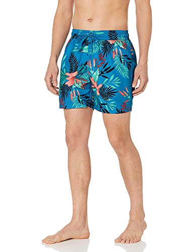 Image of Kanu Surf Men's Big Viper Extended Size Stripe Swim Trunk