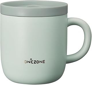 ドウシシャ マグカップ 猫じた専科 【猫じたさんにおすすめ】260ml 真空断熱 吸熱 フタ付き サックス ON℃ZONE(オンドゾーン)