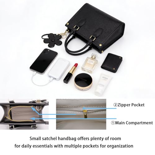 Bolso pequeño bandolera mini para mujer cuero sintético miniatura 4