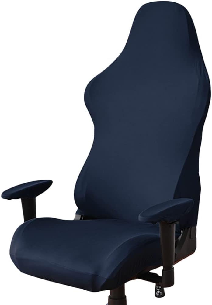 Gaming Chair Cover Set Stretchable Computer Game Chair Slipcover with Armrest Protectors for Office Home Computer Room 34.64X24.80X20.47In