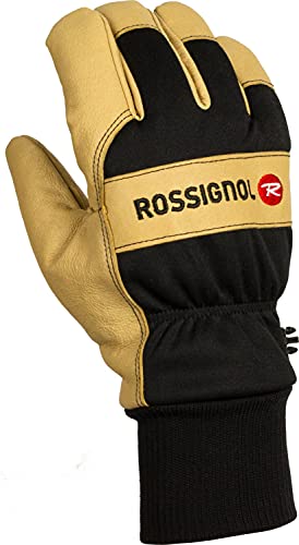Rossignol Rough Rider Pro XC Ski Gloves Mens Sz S Black Natural