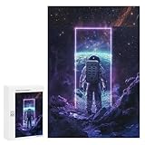 【Purple Neon Space Portal Puzzles de haute qualité】 : nous sommes fiers de dire que tous nos puzzles sont produits en utilisant une technique de découpe de précision pour une finition semblable à celle d'une affiche. Cela garantit que votre puzzle terminé semble lisse et homogène, pour un résultat dont vous pouvez être fier.
