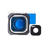 ePartSolution Rear Main Back Camera Cover Lens Glass Frame Holder Replacement for Samsung Galaxy S6 Edge Plus G928 USA (Gray)