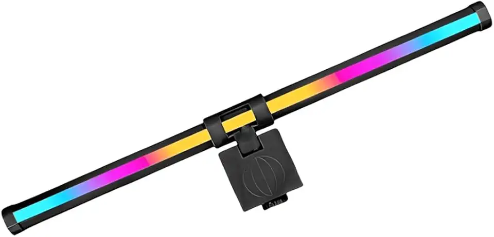Light Bar para Monitor com 16 Cores RGB e Toque Sensível - Barra de Luz LED para TV, Computador e Home Office, 44cm, 5W, USB, Sem Ofuscamento