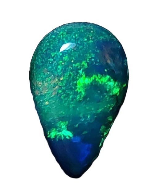 Cabochon opale éthiopienne naturelle AAA aux reflets multi feu