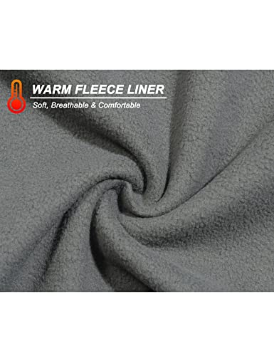 Little Donkey Andy Jaqueta feminina softshell com capuz e forro de lã, impermeável e leve, O. melanc