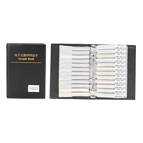 Livre d'échantillons de résistances 0805 avec 170 valeurs pour optimiser le tri de vos circuits