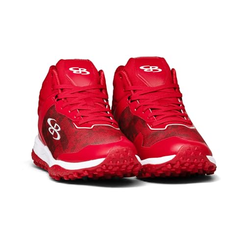 Boombah Viper Men's USA Clandestine Turf Mid Shoes - Multiple Color Options - Multiple Sizes4