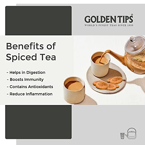 Image of Golden Tips Spiced Tea Gift Set - Masala Chai, Ginger Mastea & Kadak Chai | 3-in-1 Loose Leaf Chai Collection Ideal for Birthdays, Corporate Gifts & Festive Gifting