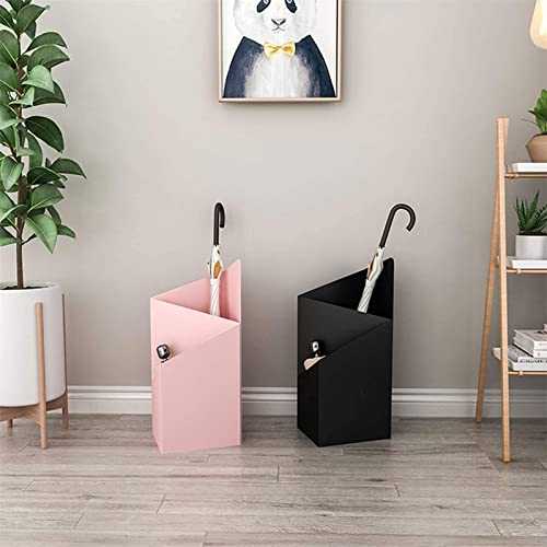 Support de rangement pour parapluies évitant les sols mouillés rose