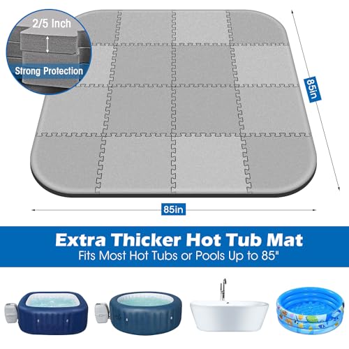 Inflatable Hot Tub with Jet Massage