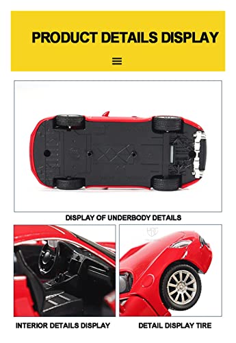 Apliqe Scale Model Vehicles For Die-Cast Porsche 911 Carrera S Toy Car Metal Sports Car Pull Back Toy Car 1/32 Sophisticated Gift Choice #TOP5