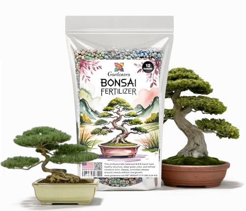 Gardenera Premium Bonsai Fertilizer &ndash; Slow-Release Bonsai Tree Food for Compact Growth, Dense...